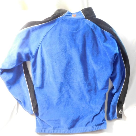 New York Mets MLB Pull Over Fleece Jacket Majestic Size Youth 18-20 - Picture 2 of 5
